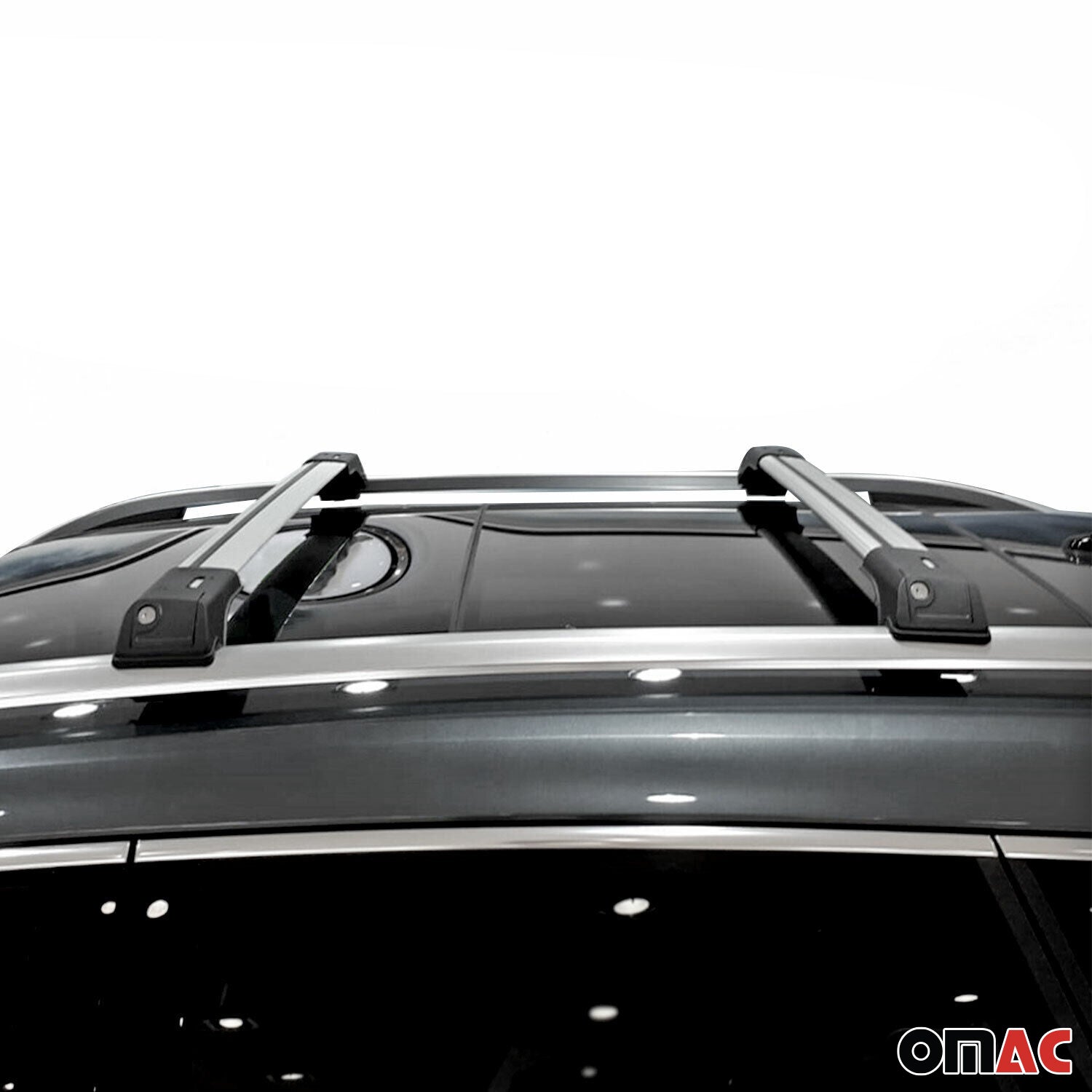 2014-2018 Subaru Forester IV Roof Rack Cross Bars Silver