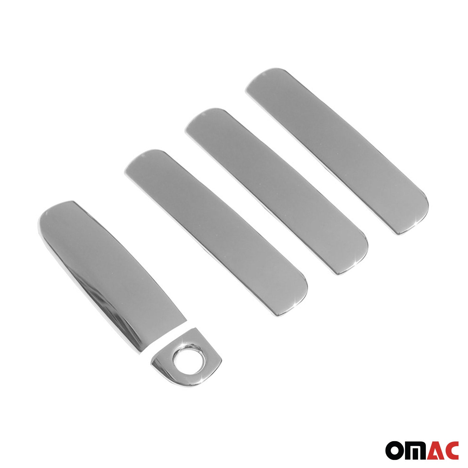 2005-2011 Audi A6 Sedan Car Door Handle Cover Protector Stainless Steel Chrome 5 Pcs