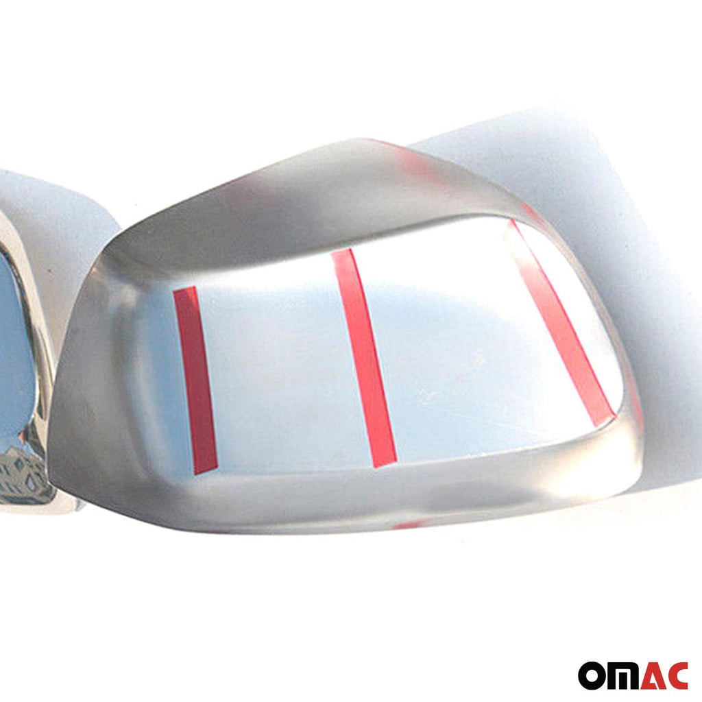 2008-2021 Toyota Land Cruiser W/O Signal Side Mirror Cover Caps Stainless Steel