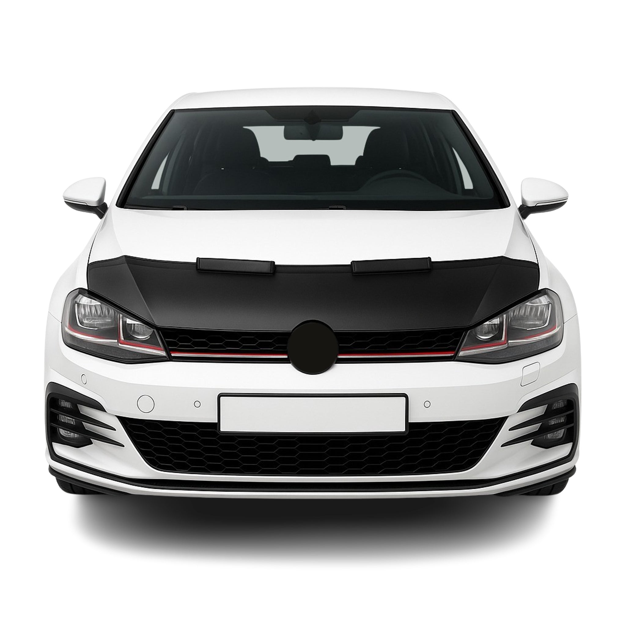 2015-2021 VW Golf Mk7 Car Bonnet Mask Hood Bra Black 1 Pc
