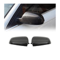 2013-2016 Audi A4 Side Mirror Cover Caps Carbon Fiber Black 2 Pcs
