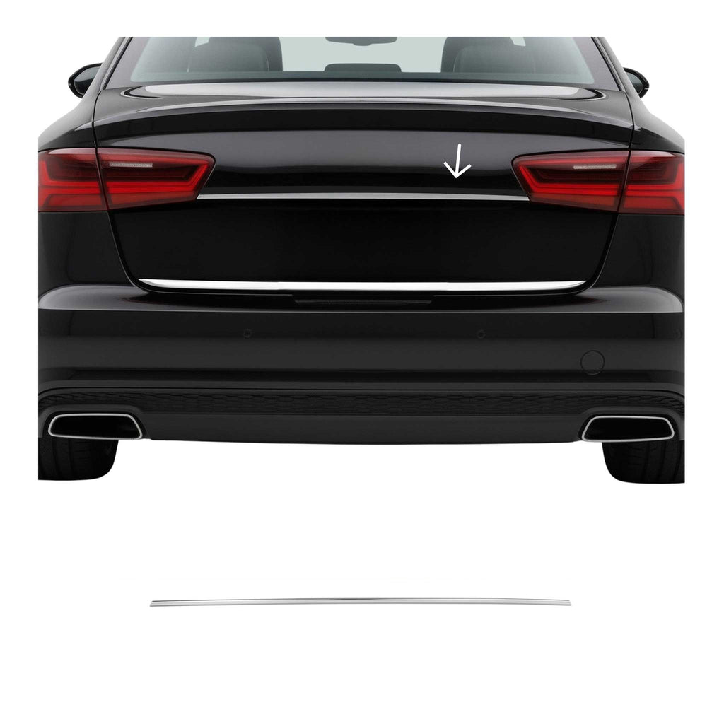 2012-2015 Audi A6 C7 Pre-Fl Sedan Trunk Door Handle Cover Stainless Steel
