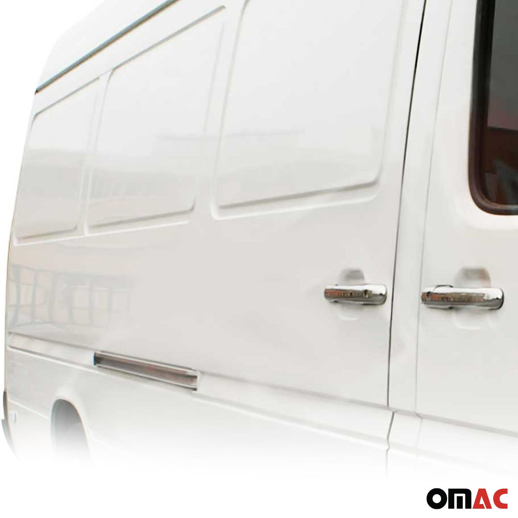 2003-2006 Dodge Sprinter Door Handle Cover Protector Stainless Steel 4 Pcs 2 Key Hole