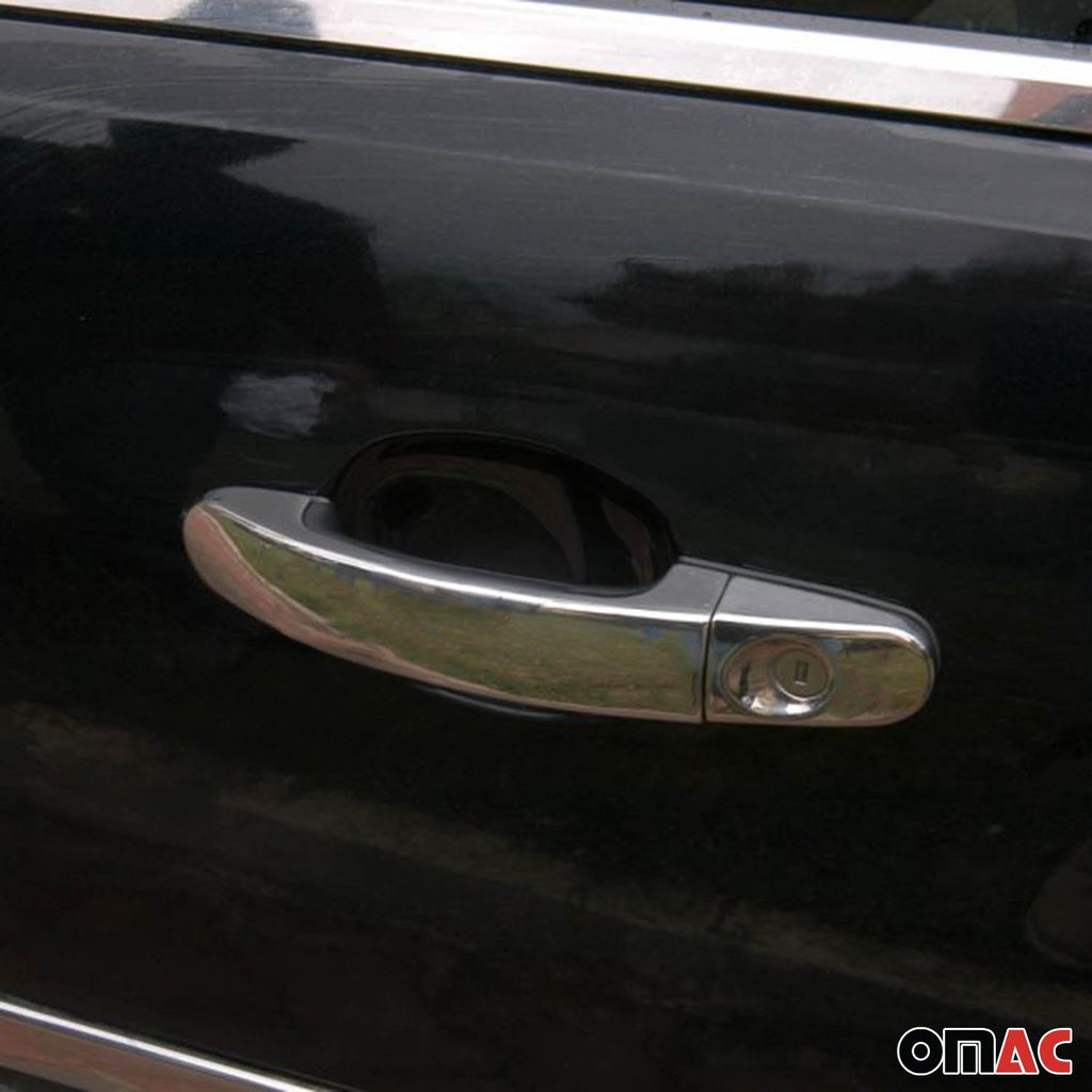 2013-2019 Ford Escape Car Door Handle Cover Protector Stainless Steel Chrome 8 Pcs