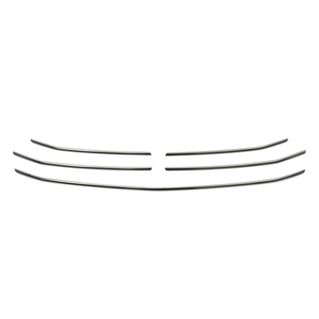 2019-2026 Mercedes Sprinter W907 910 Front Bumper Grill Trim Stainless Steel Dark 5x