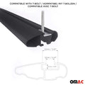 2015-2019 Mercedes GLA Class X156 Roof Rack Cross Bars Black