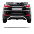 2010-2015 Hyundai Tucson Rear Trunk Tailgate Door Handle Cover Stainless Steel Silver