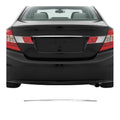 2012-2015 Honda Civic Rear Trunk Tailgate Door Handle Cover Silver 1Pc Stainless Steel
