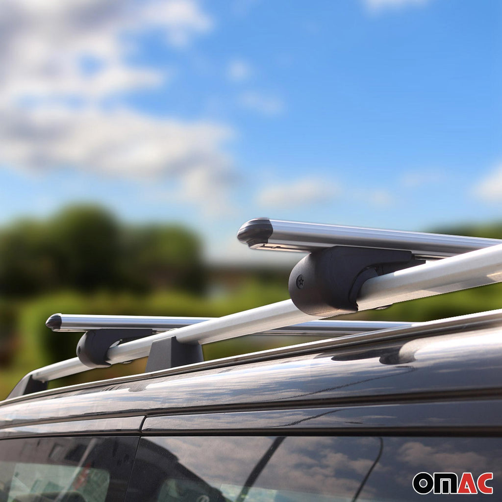 2019-2025 Honda Passport Touring Roof Rack Cross Bars Silver