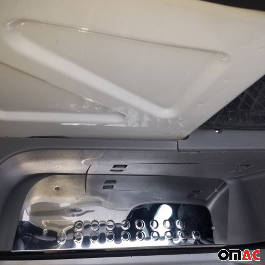 2006-2013 Mercedes Sprinter W906 Door Sill Scuff Plate Scratch Stainless Steel 3 Pcs