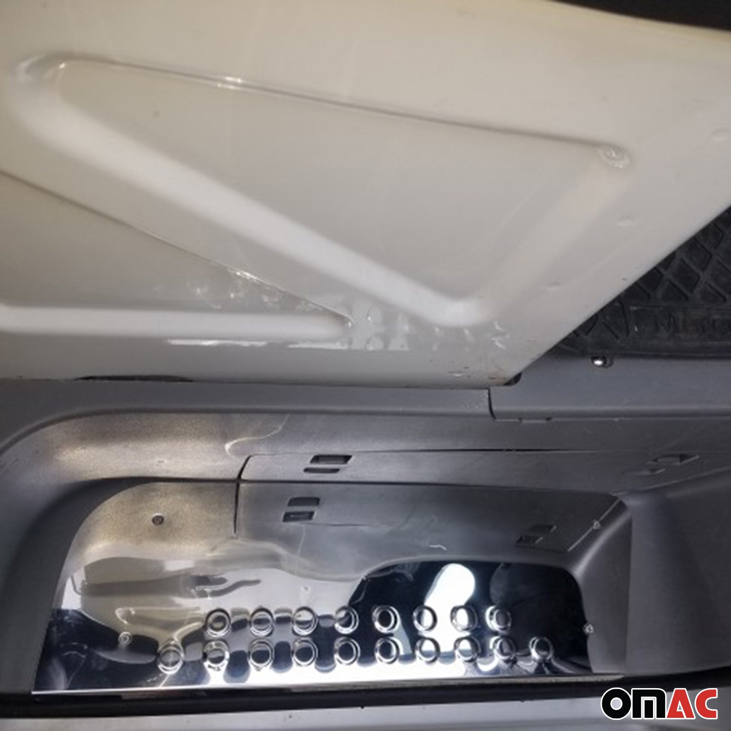 2006-2013 Mercedes Sprinter W906 Door Sill Scuff Plate Scratch Stainless Steel 3 Pcs