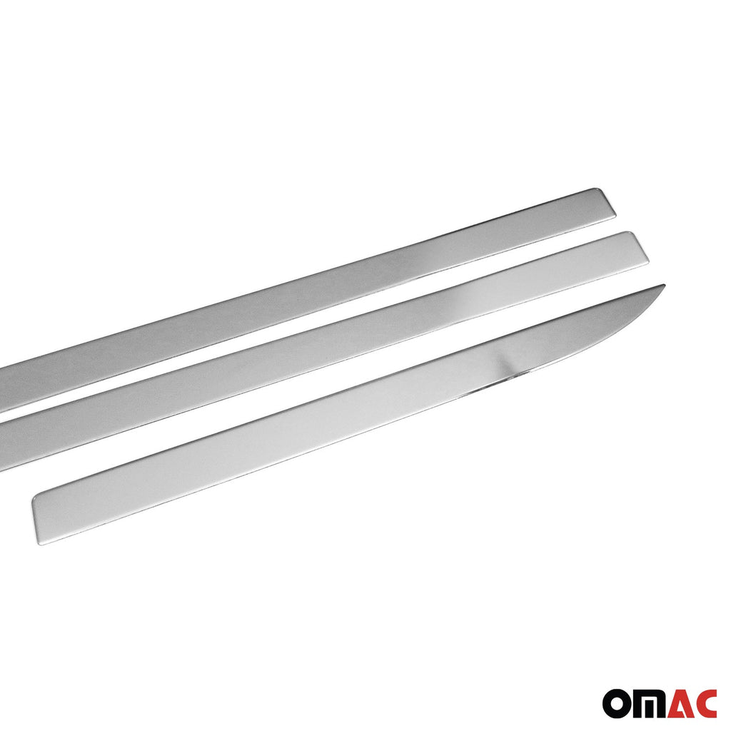 2017-2023 BMW 5 Series G30 G31 Sedan Touring Side Door Molding Trim Skirt Garnish Stainless Steel