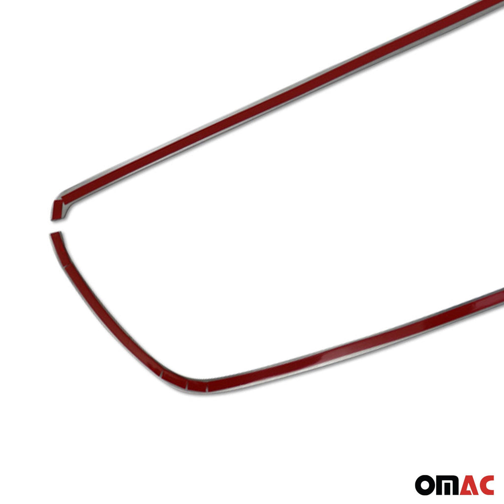 2014-2018 Mercedes Sprinter W906 Front Bumper Grill Trim Molding Steel 2Pcs