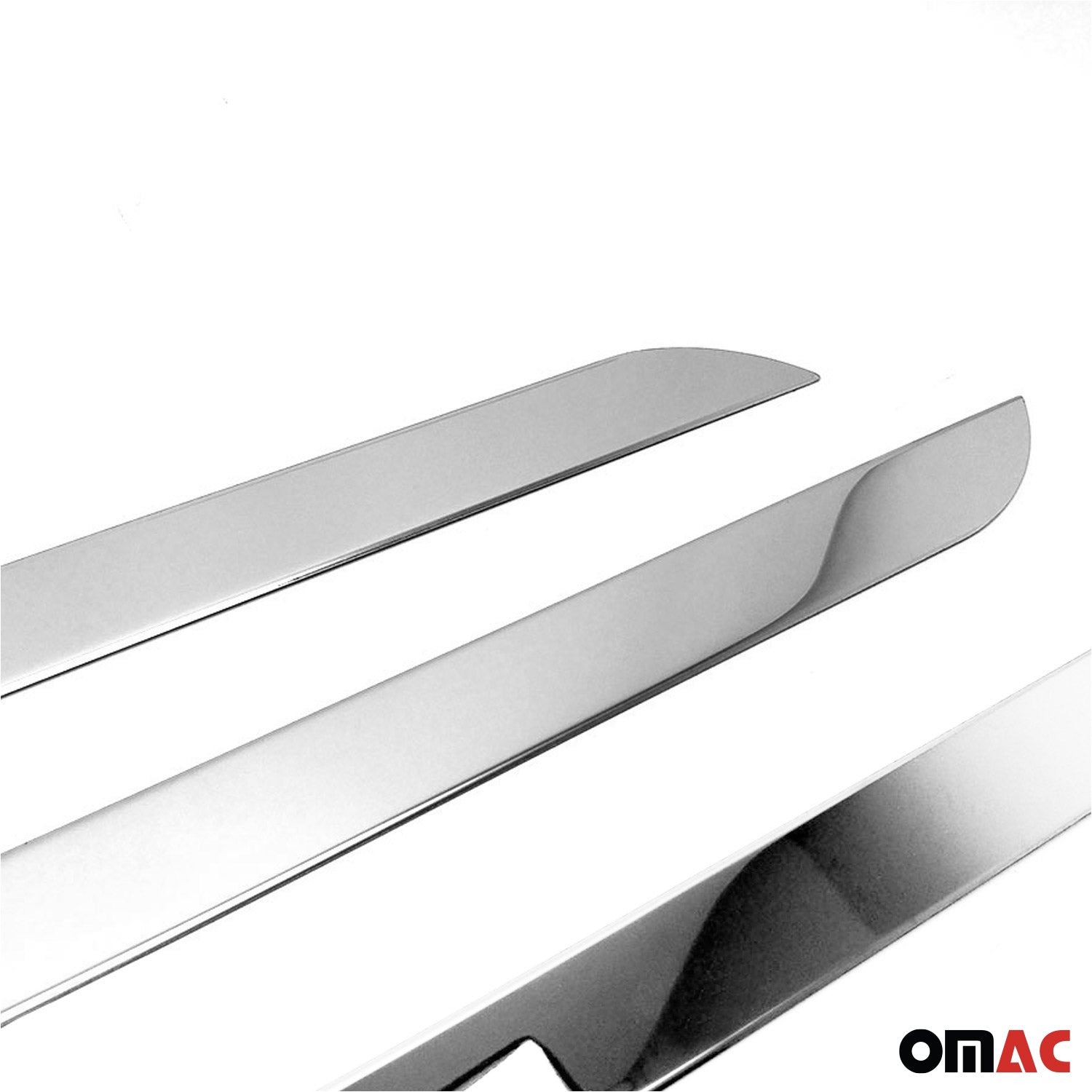 2016-2024 Mercedes Metris Long Wheelbase Side Door Molding Trim Skirt Garnish Stainless Steel
