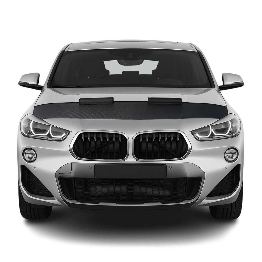 2018-2023 BMW X2 F39 Car Bonnet Mask Hood Bra Half Carbon