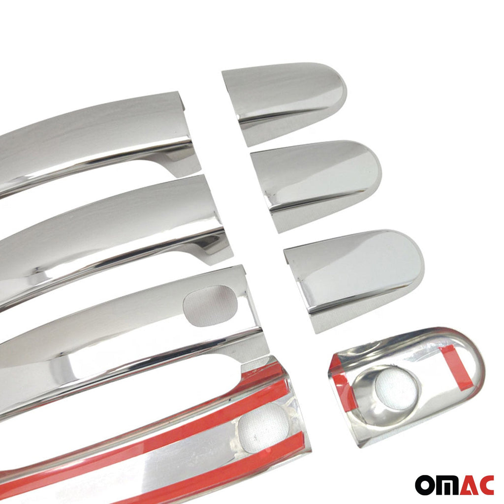 2008-2011 Mazda Tribute Car Door Handle Cover Protector Stainless Steel Chrome 8Pcs
