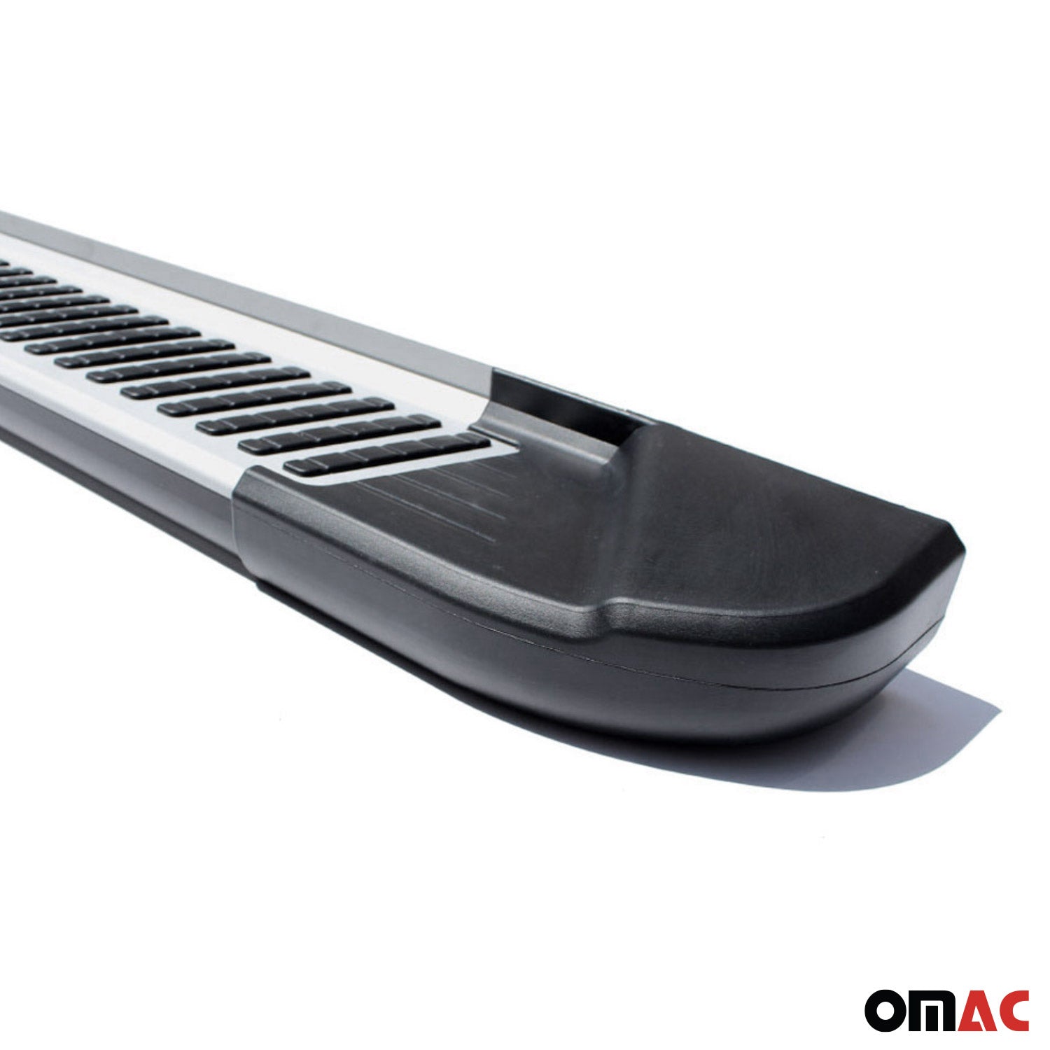 2010-2013 Kia Soul Running Boards Side Steps Silver & Black