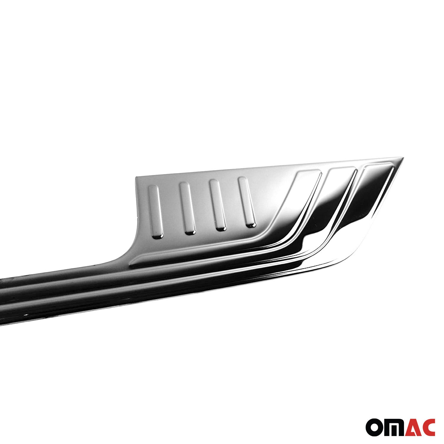 2016-2024 Mercedes Metris Trunk Sill Cover Bumper Guard Protector Stainless Steel Dark