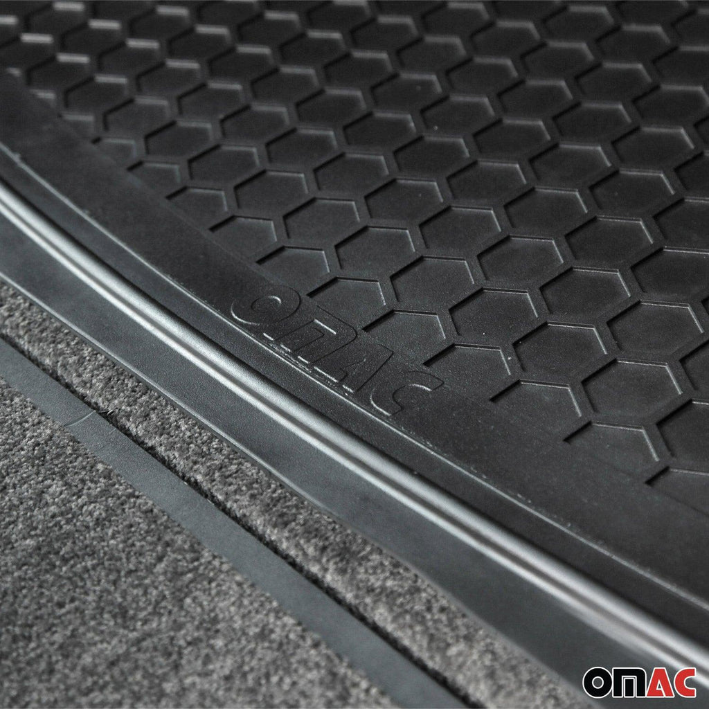 2022-2024 Volvo C40 Recharge Semi-Custom fit Cargo Mat Liner Waterproof Rubber Black 1Pc
