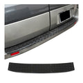 2015-2026 Ford Transit Rear Bumper Sill Cover Protector Aluminium Black