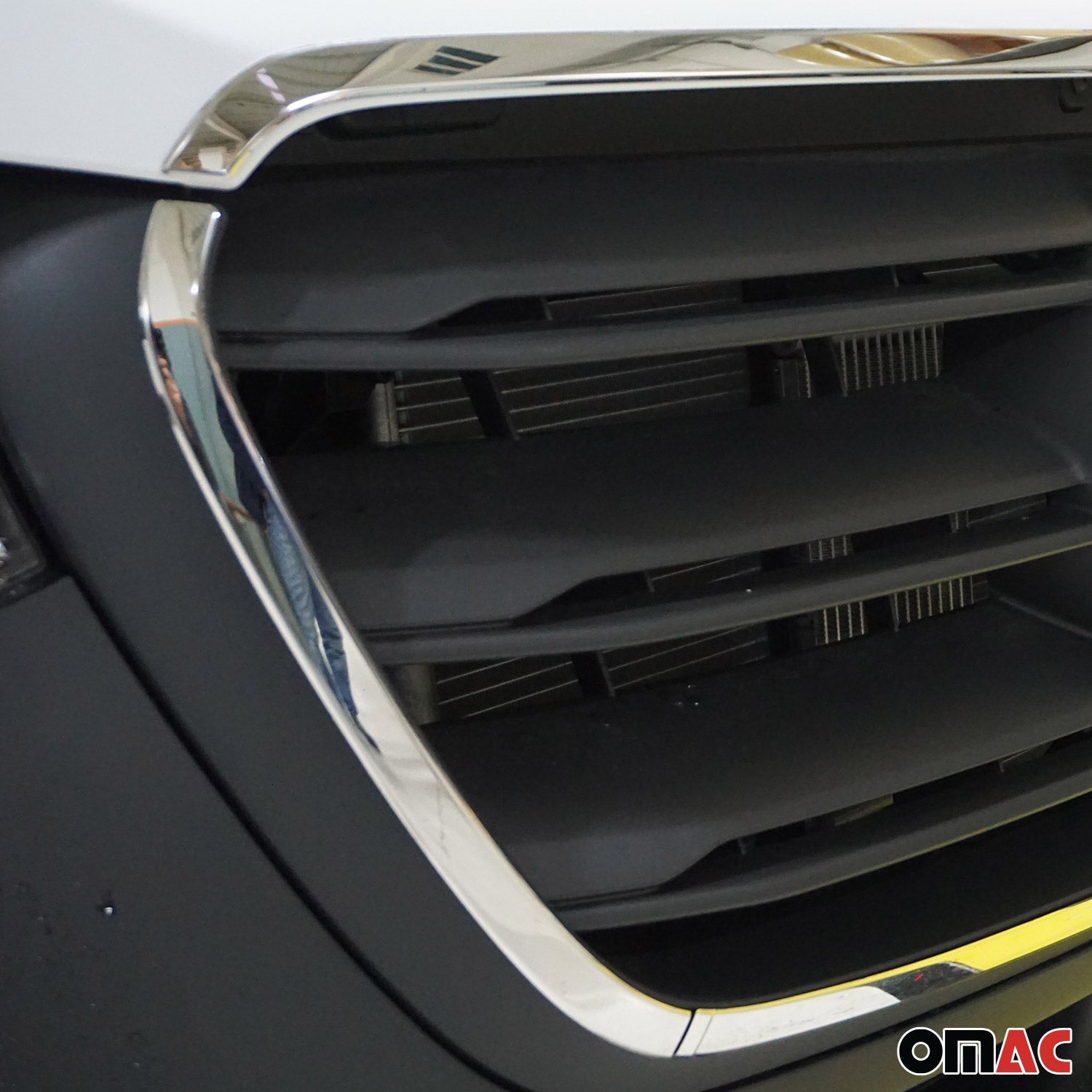 2019-2026 Mercedes Sprinter W907 910 Front Bumper Grill Trim Stainless Steel 4x