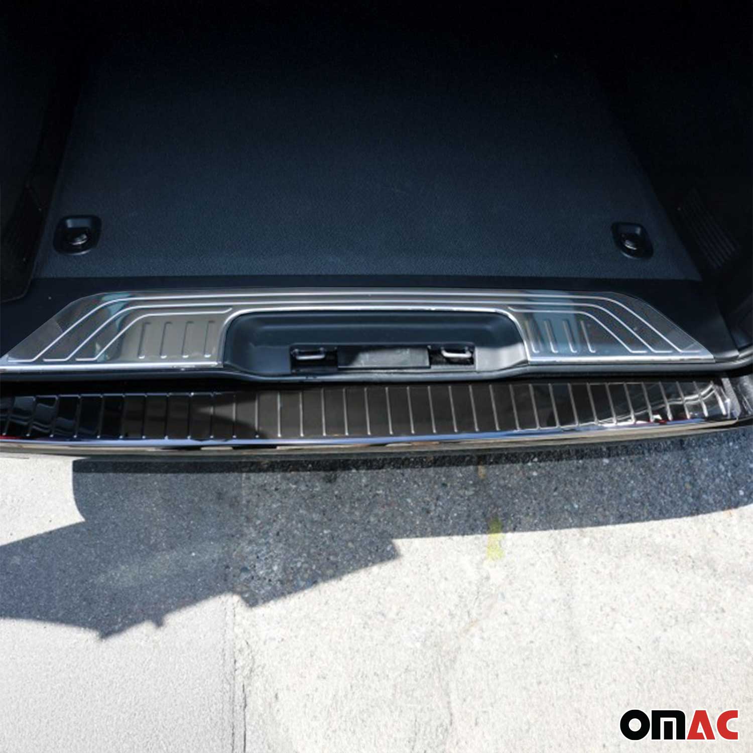 2016-2024 Mercedes Metris Trunk Sill Cover Bumper Guard Protector Stainless Steel