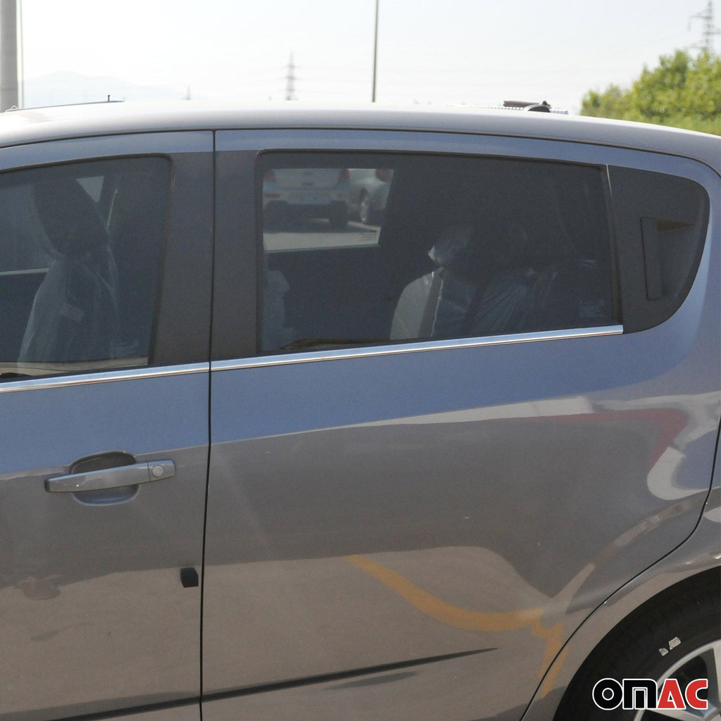 2012-2015 Chevrolet Sonic Hatchback Window Molding Trim Streamer Stainless Steel