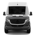2019-2024 Mercedes Sprinter W907 910 Car Bonnet Mask Hood Bra Black Chequered