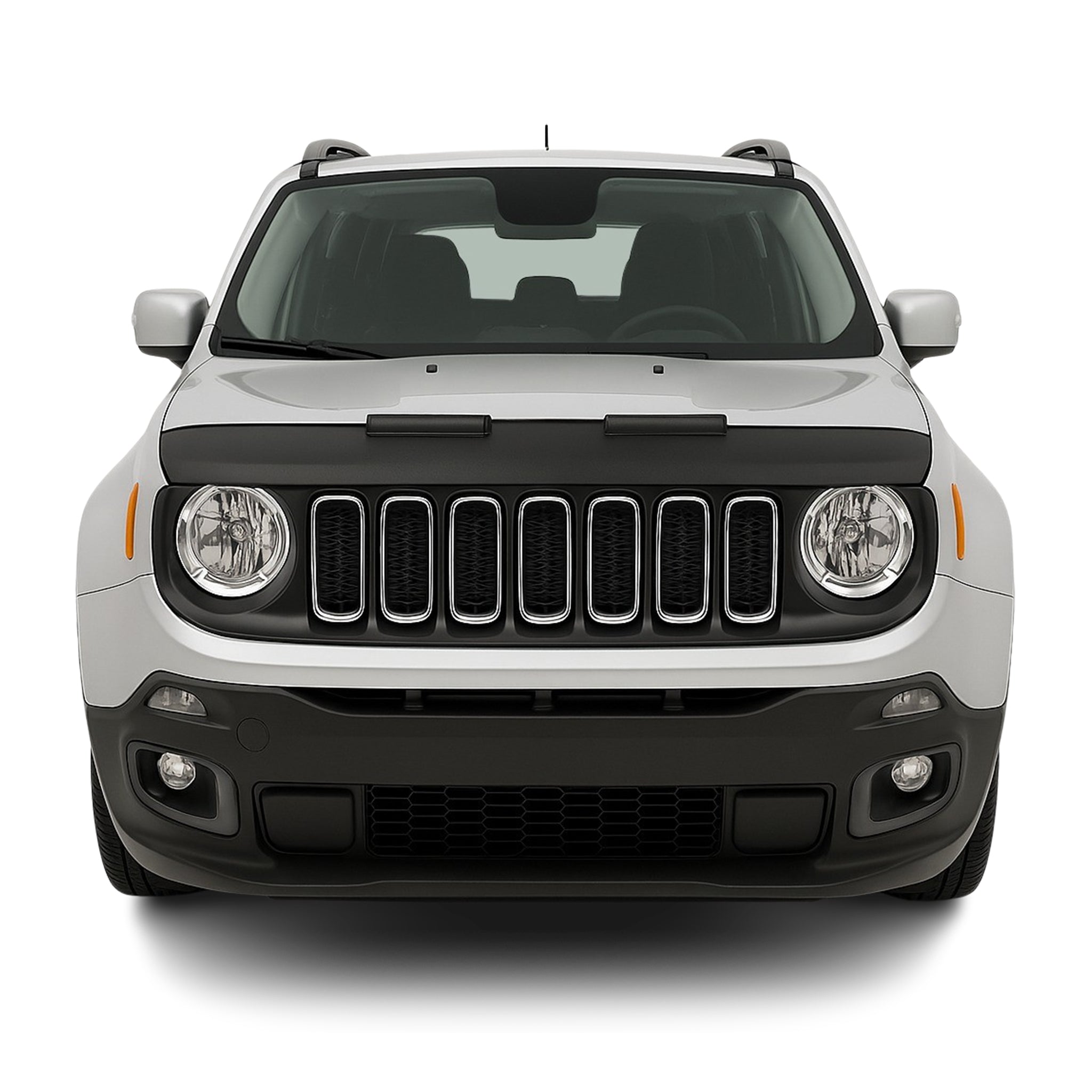 2015-2024 Jeep Renegade Car Bonnet Mask Hood Bra Black
