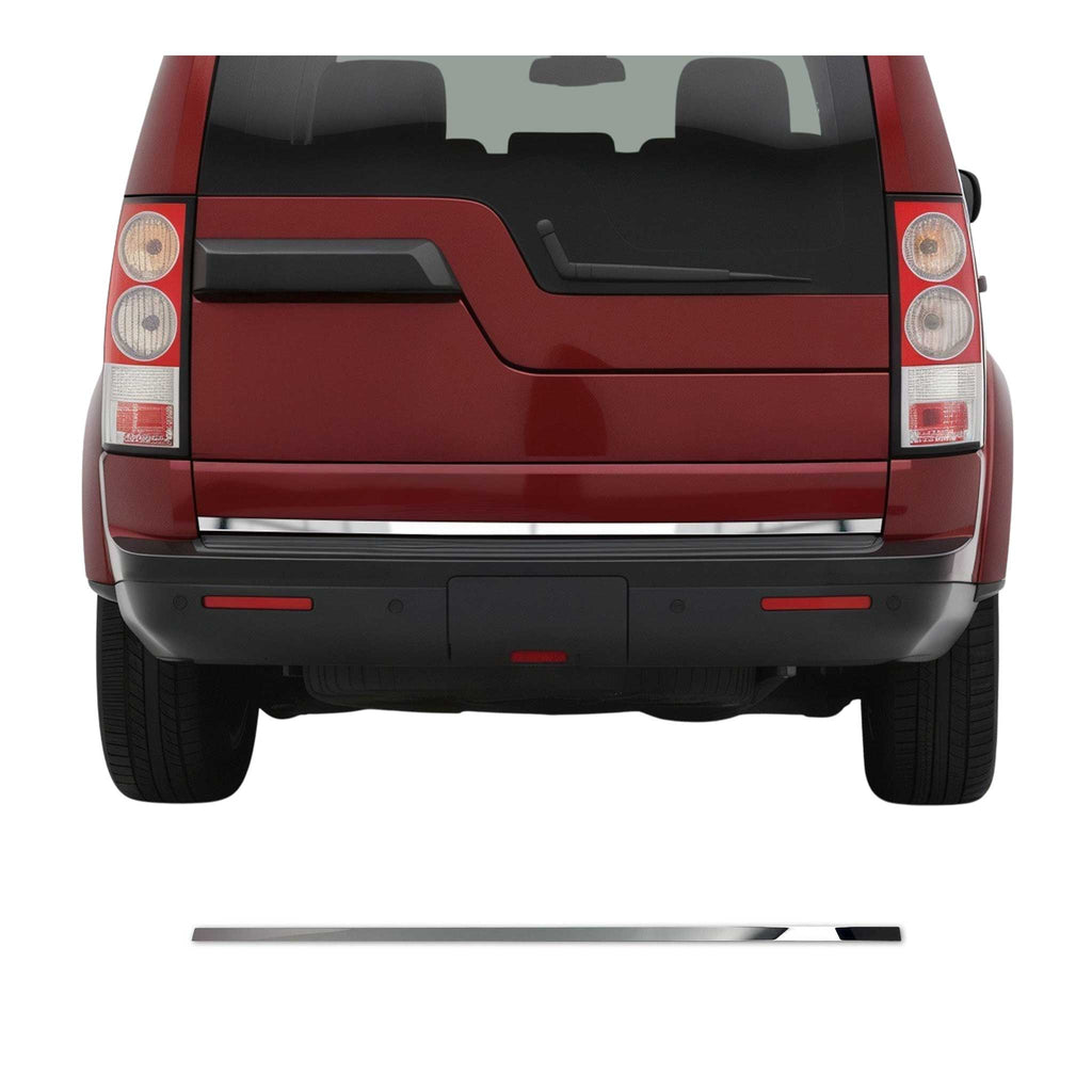 2005-2016 Land Rover LR3 LR4 Rear Trunk Molding Trim Stainless Steel Silver