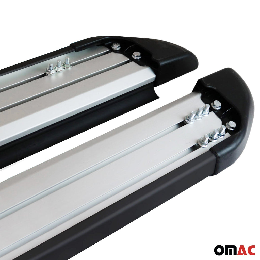 2018-2026 Land Rover Range Rover Velar Running Boards Side Steps Black