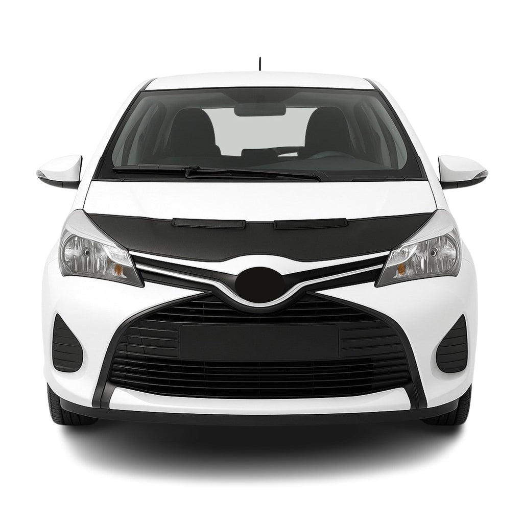 2013-2020 Toyota Yaris Car Bonnet Mask Hood Bra Black 1 Pc