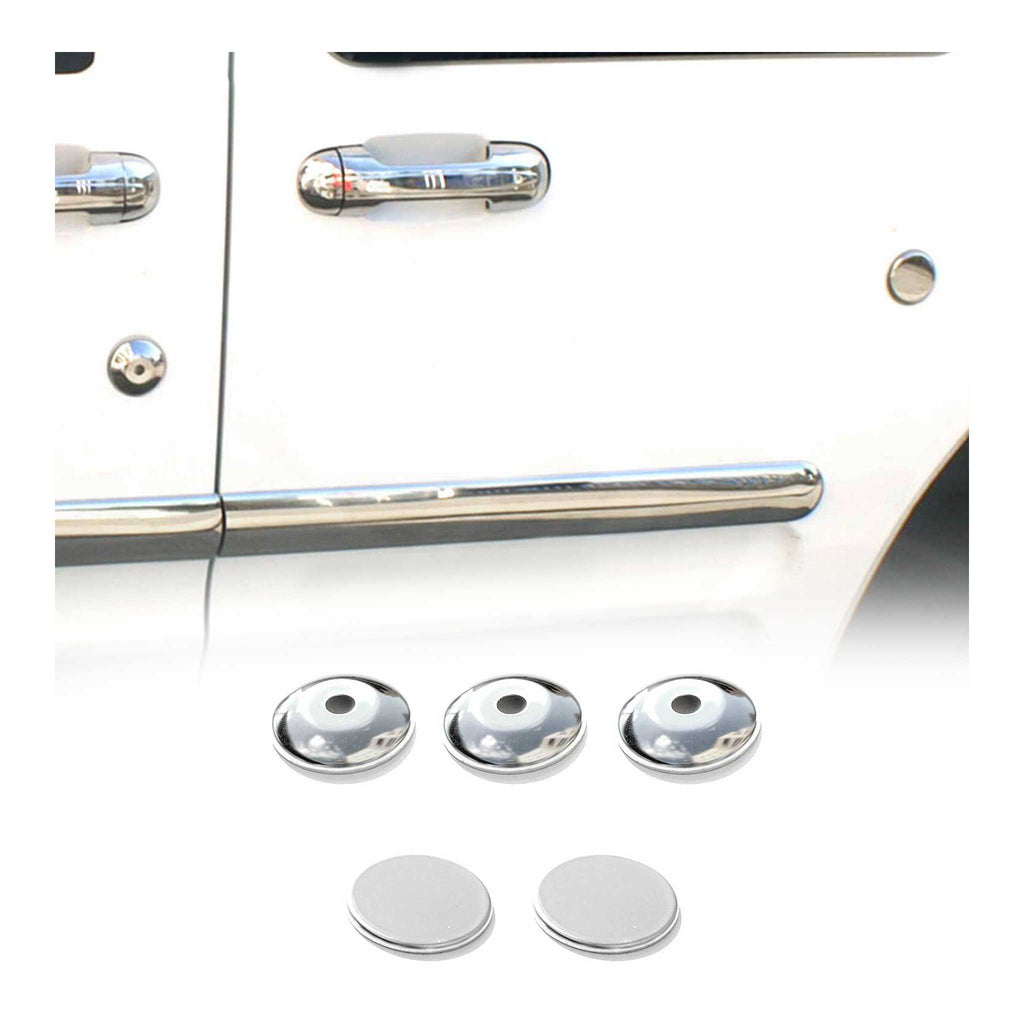 2002-2009 Ford Transit Connect Car Door Handle Cover Protector Stainless Steel 5 Pcs