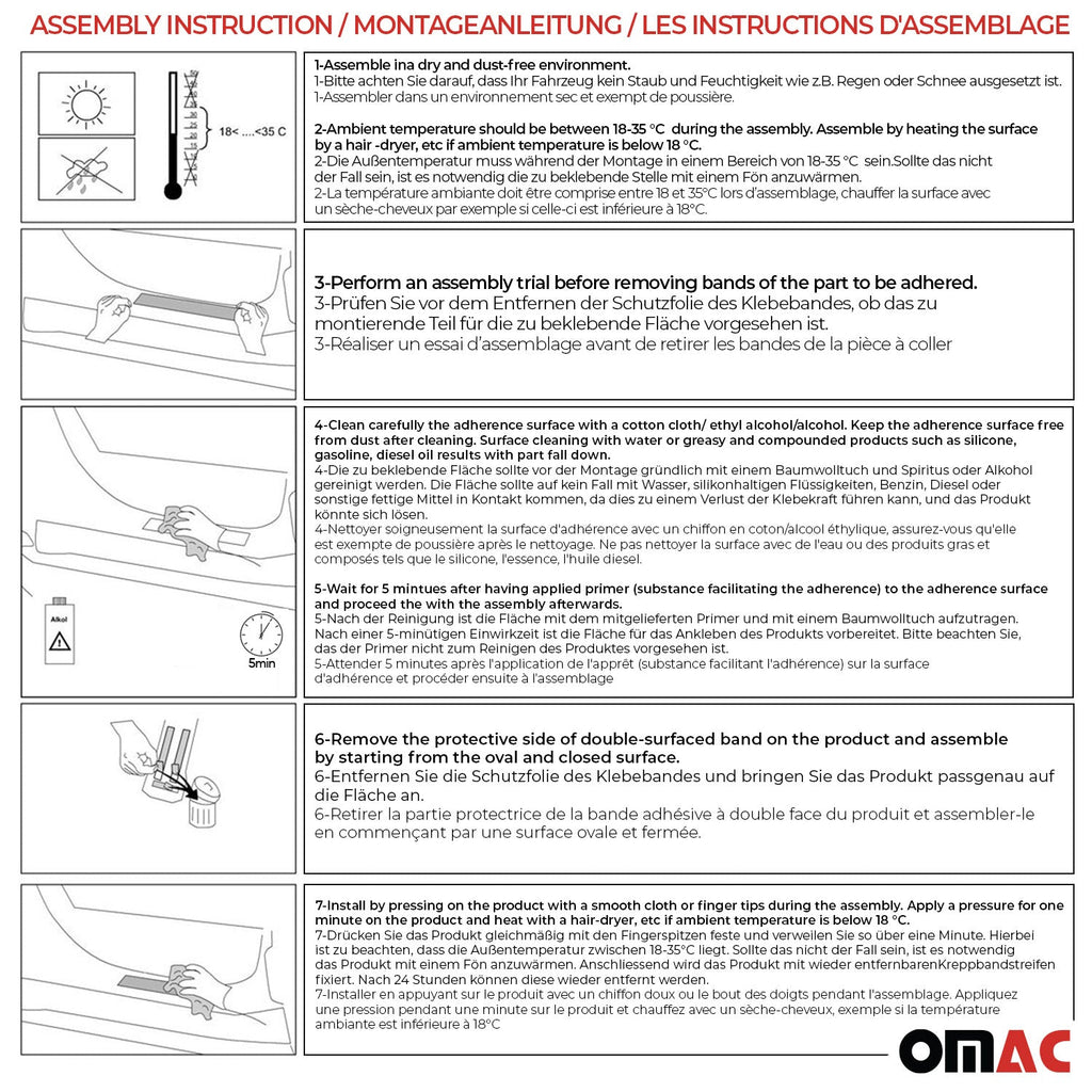 Suzuki Swift Door Sill Scuff Plate Scratch Protector Sport Brushed Stainless Steel 4Pcs