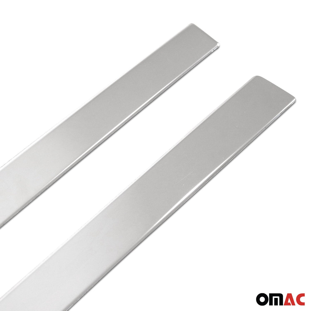 2015-2018 BMW X4 F26 Side Door Molding Trim Skirt Garnish Stainless Steel 4x