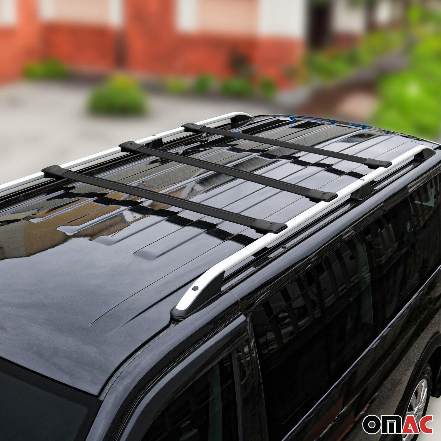 2014-2026 RAM ProMaster Roof Rack Cross Bars 3Pcs Black