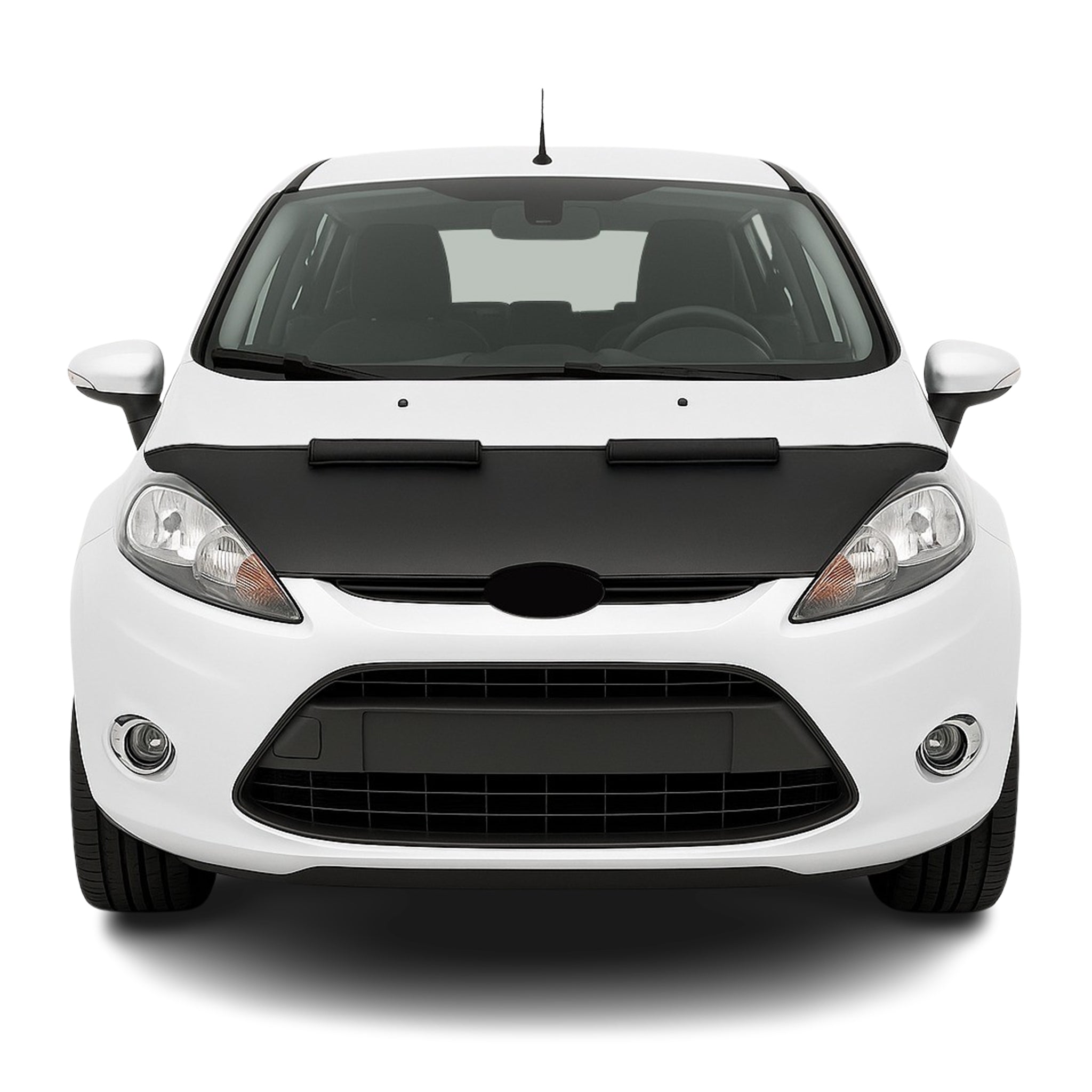 2011-2013 Ford Fiesta Car Bonnet Mask Hood Bra Black 1 Pc