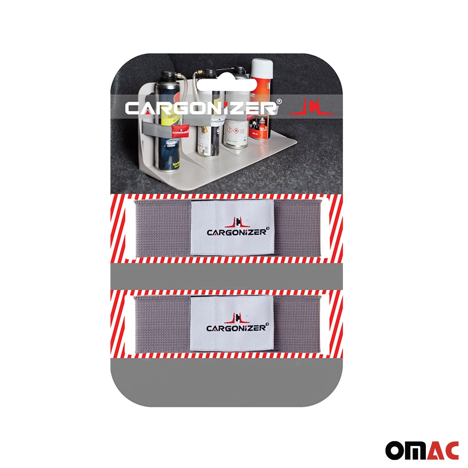 Red Trunk Organizer Stopper Stand 3 Pcs.