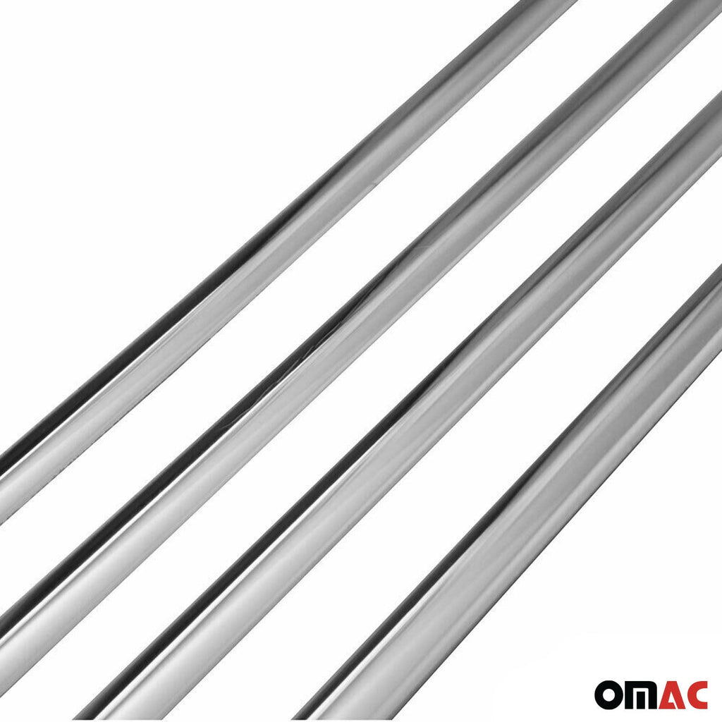 2015-2026 Land Rover Discovery Sport Side Door Molding Trim Skirt Garnish Stainless Steel Silver 4 Pcs