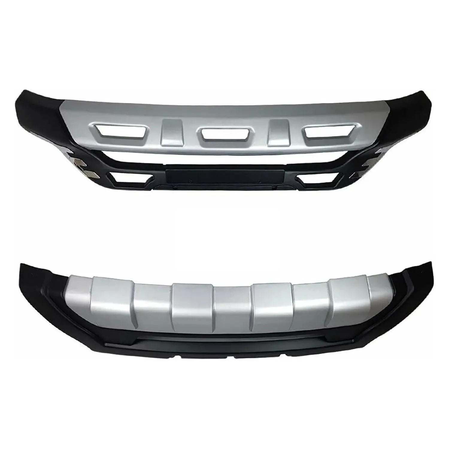 2010-2015 Hyundai Tucson Front Rear Bumper Diffuser Lip Body Kit 2 Pcs