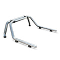 2005-2021 Nissan Frontier Sport Bar Truck Bed Chase Roll Bar Stainless Steel Silver