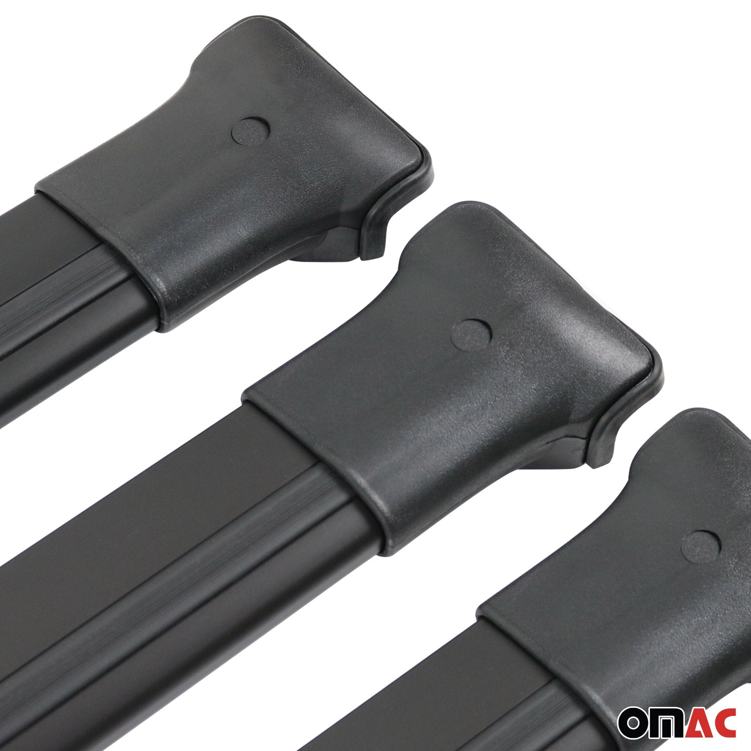2015-2026 Ford Transit Roof Rack Cross Bars 3Pcs Black