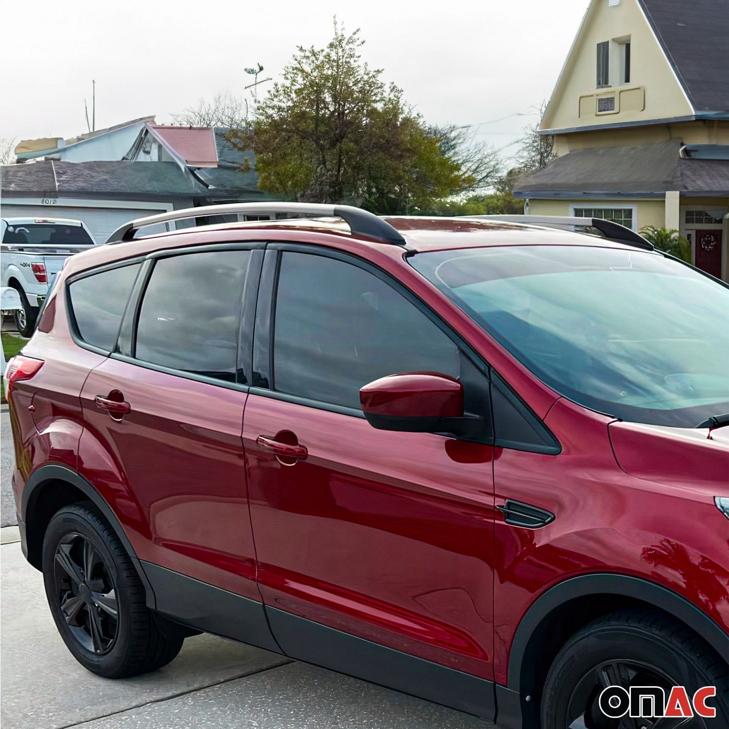 2019-2021 Honda CR-V Roof Rack Rails Side Rails Aluminium Silver 2 Pcs