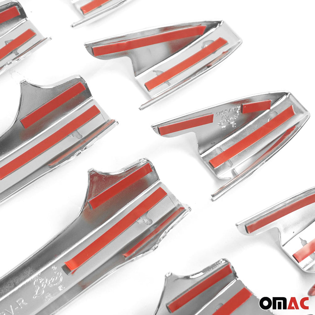 2007-2011 Honda CR-V Car Door Handle Cover Protector Silver Chrome 8 Pcs