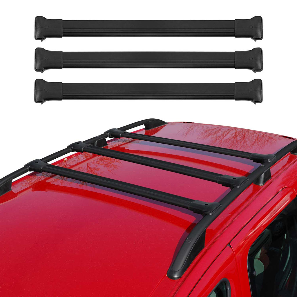 2016-2024 Mercedes Metris Roof Rack Cross Bars Black