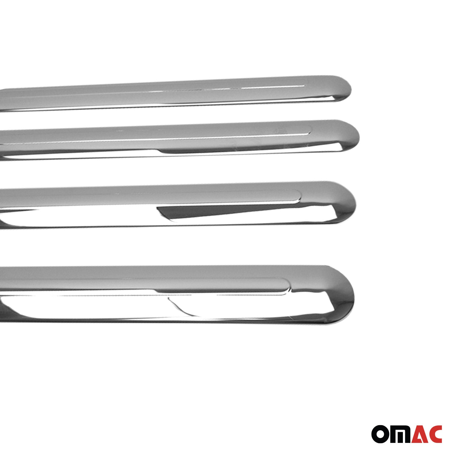 2010-2013 Ford Transit Connect L2 Long Side Door Molding Trim Stainless Steel Silver