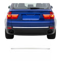 2007-2013 BMW X5 E70 Rear Trunk Lid Molding Trim Brushed Stainless Steel Silver 1Pc