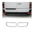 2014-2018 Mercedes Sprinter W906 Rear Reflector Lamp Rim Frame Silver Stainless Steel