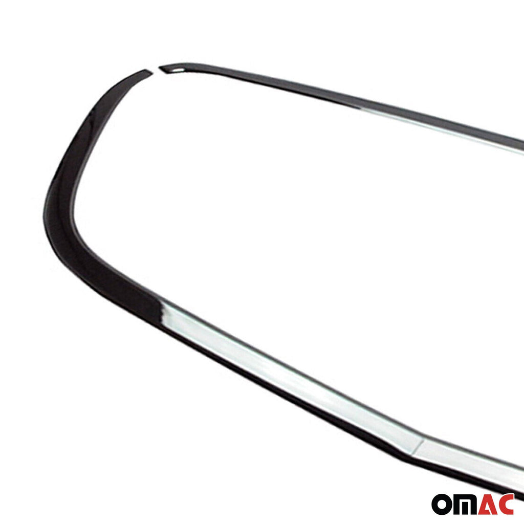 2016-2020 Mercedes Metris Front Bumper Grill Trim Molding Stainless Steel 2Pcs