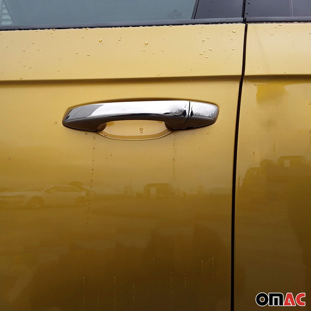 2015-2021 VW Golf Car Door Handle Cover Protector Stainless Steel Chrome 4 Pcs